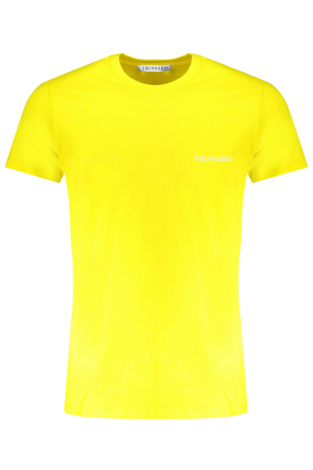 TRUSSARDI T-SHIRT MANICHE CORTE UOMO GIALLO