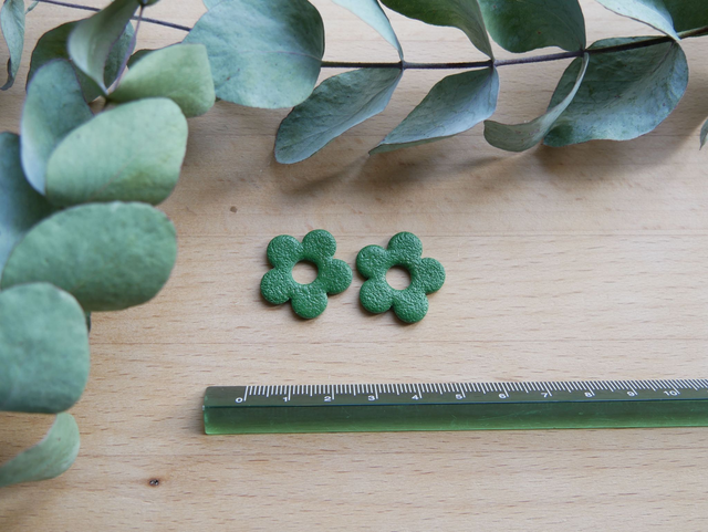 Bloom 5 pétales vert mousse