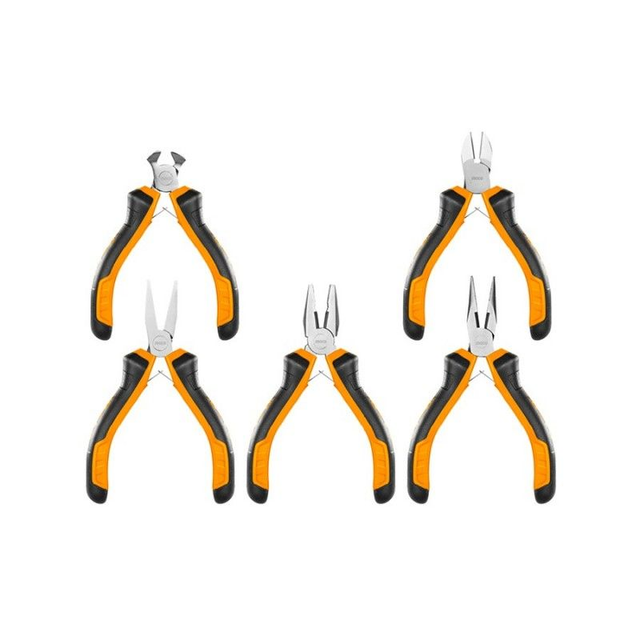 Set 5 mini pinze di precisione Ingco