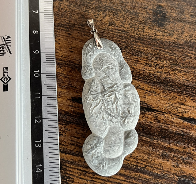 Pendentif en Pierre de Fée du Canada et bélière argent 
