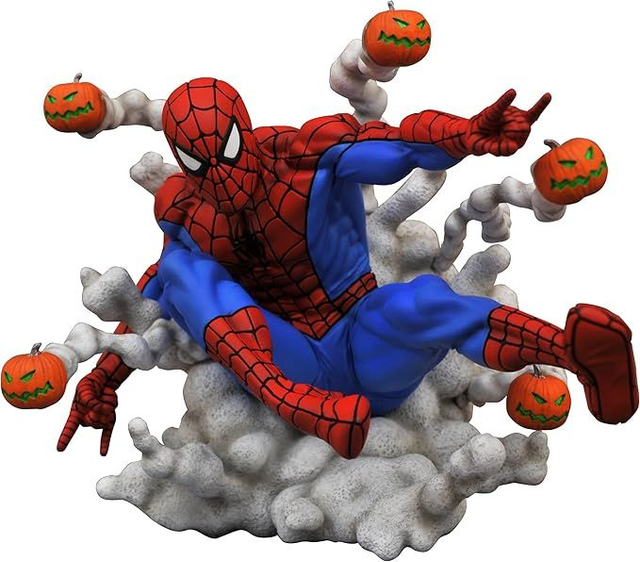 MARVEL - Spider-Man Pumpkin Bombs - Statue Comic Gallery 15cm