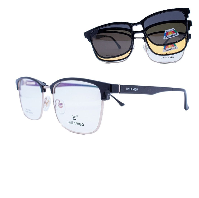 Lentes con 2 clipon polarizados FXLV-007 C1