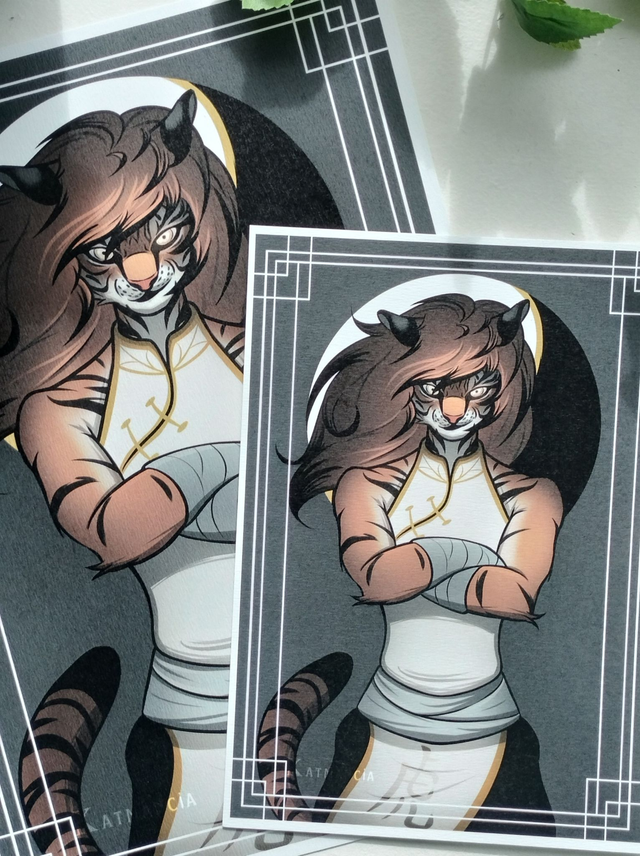 Affiche-Zodiaque chinois-Tigre