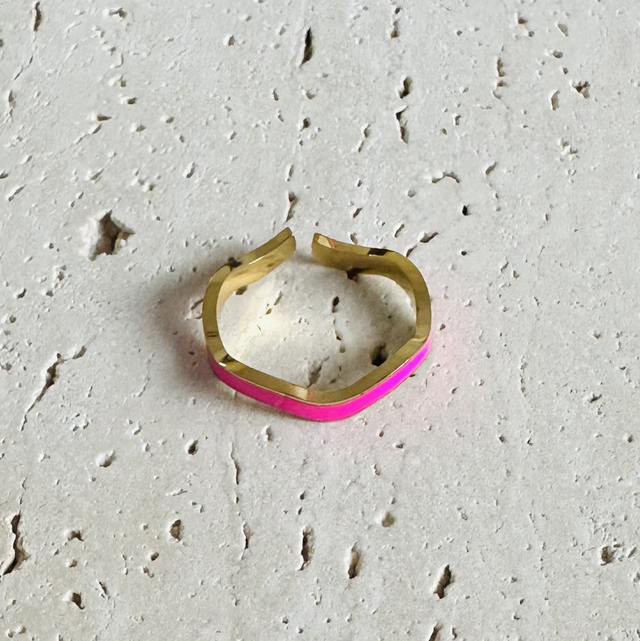 Ring roze goud 