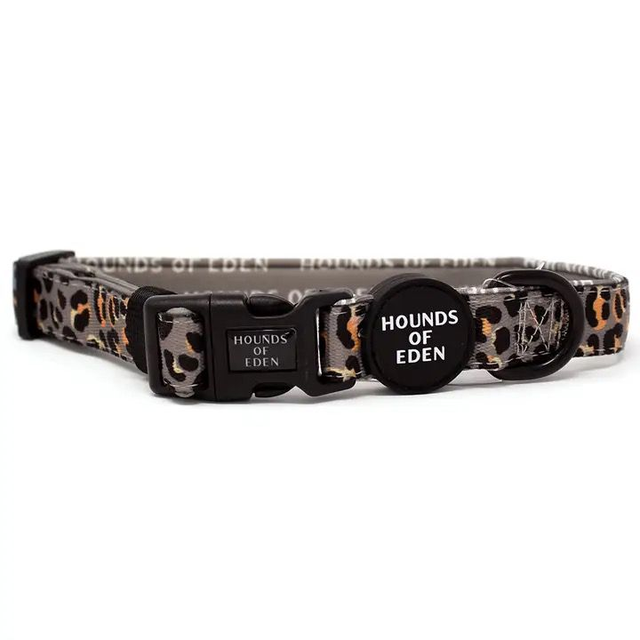 Hounds of Eden Collar - Steel Leopard