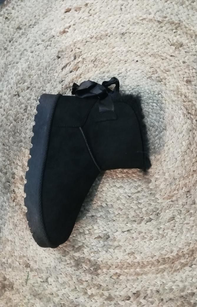 Bottine Daim Fourrée