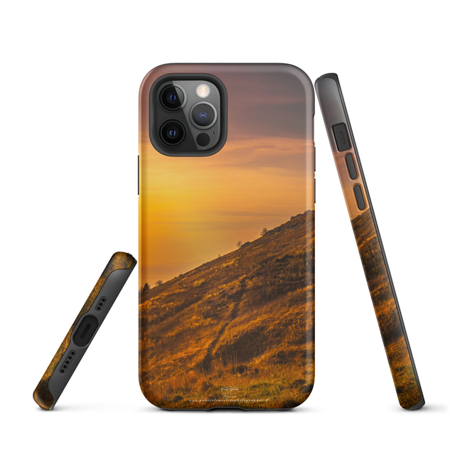  Cover iPhone rigida mountain sunset 