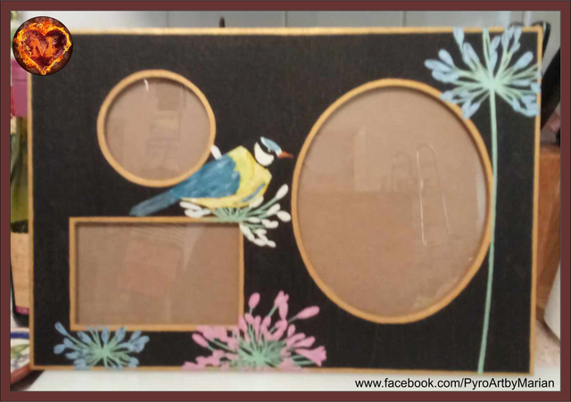 Blue Tit Picture Frame π
