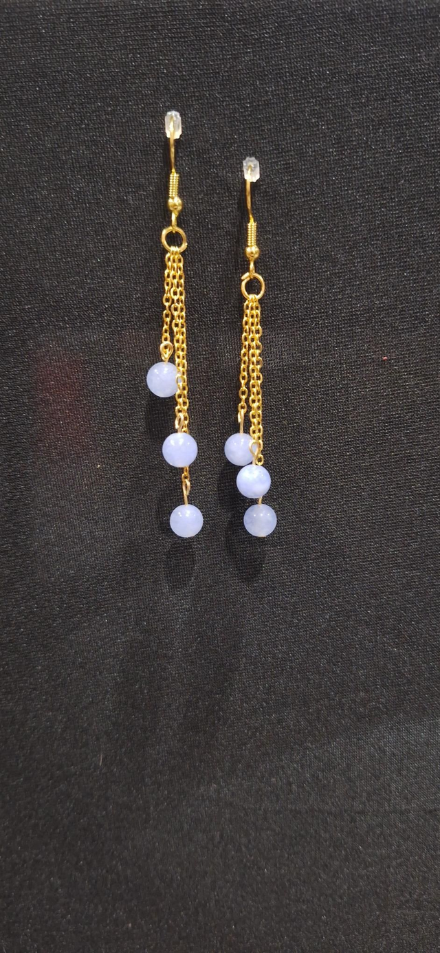 The algea in gold with angelite