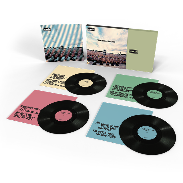 Oasis - Time Flies... 1994–2009 (Remastered) 4xLP (Due Out 13/06/2025)