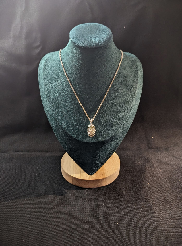 Verna - Collier Pomme de Pin Argent 925