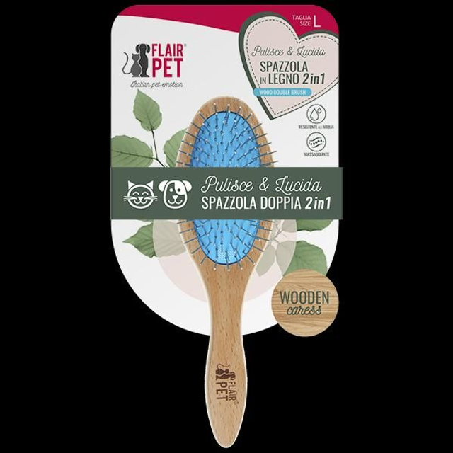 Spazzola Doppia FLAIR PET