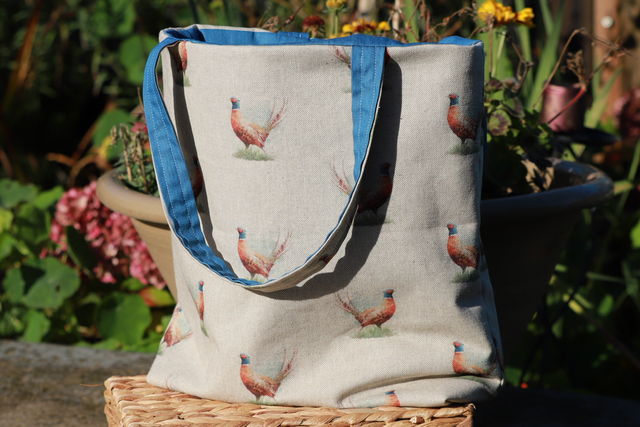 Stylish Tote Bag "Rufus Pheasant" 