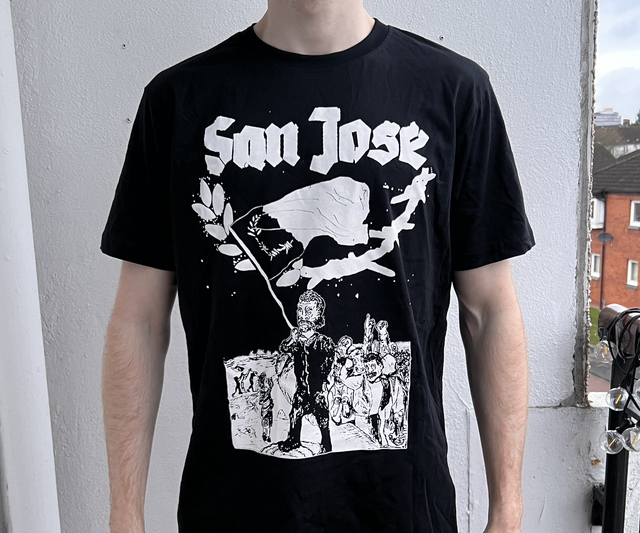 San Jose “Flag” Black Tshirt