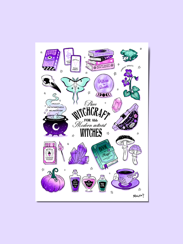 Pure modern activist Witchcraft