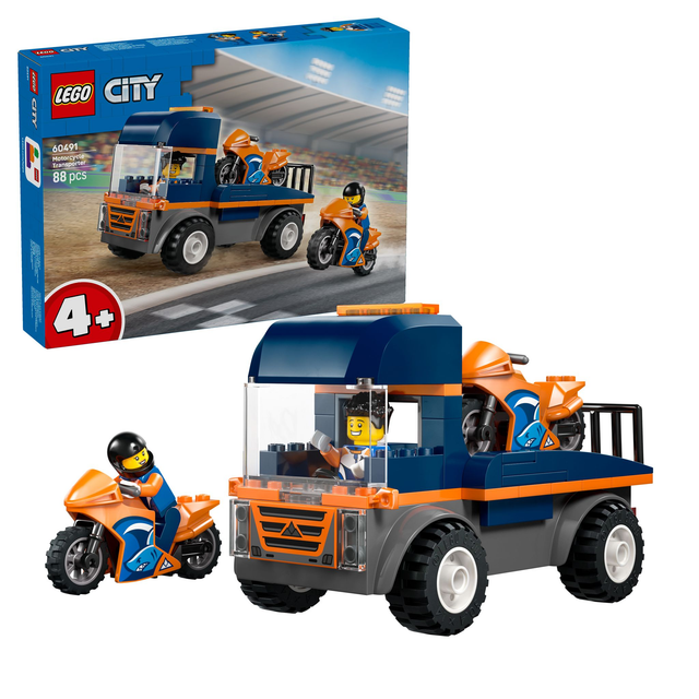 LEGO 60491 City Motorradtransporter