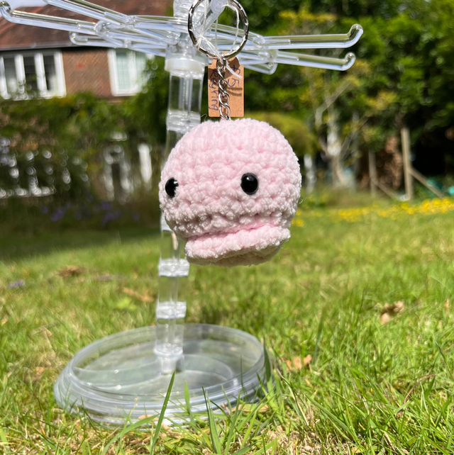 Octopus Crochet Keyring