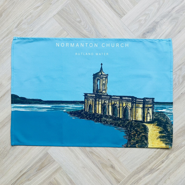 Normanton Church Tea Towel