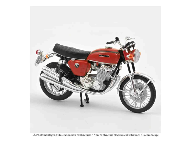 Honda CB750 1969 Rouge métallisé Norev 182026 1/18