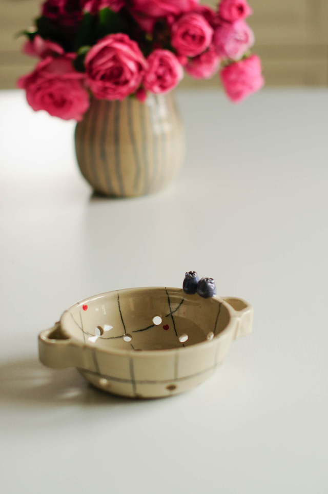 Karo+Herz, Beerensieb Blaubeere