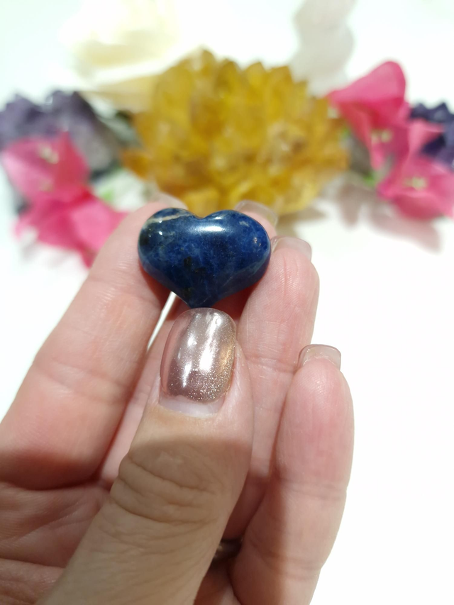 Sodalite Heart (25mm)