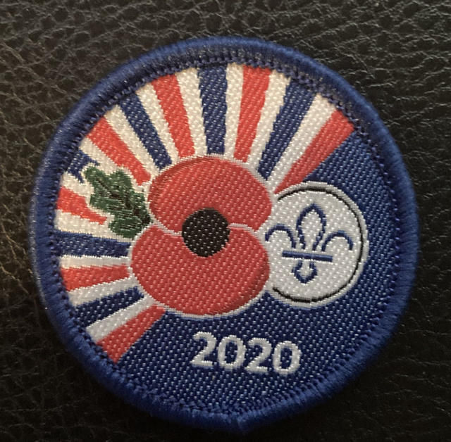 Blanket Badge- Remembrance 2020