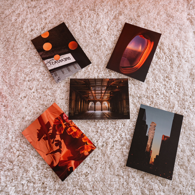 Tirages A5 « Warm light »