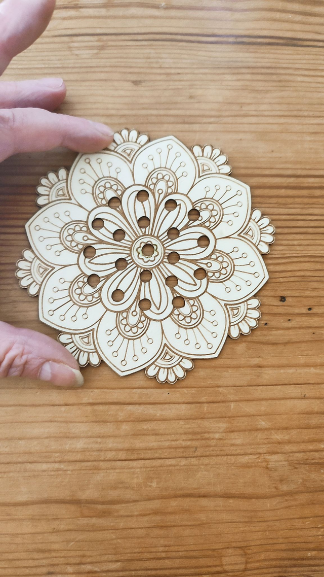 🌸 Bobèche Fleur à Cueillette – Créa Coquelicot