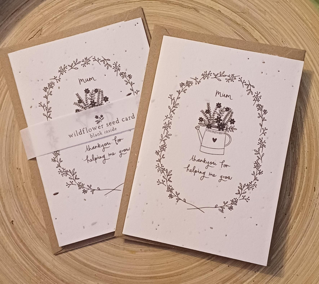 Mothers Day Plantable Seed Card