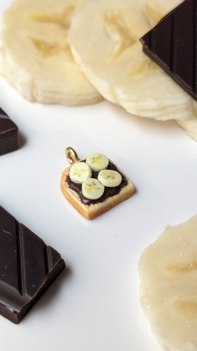 Charm tartine nutella banane