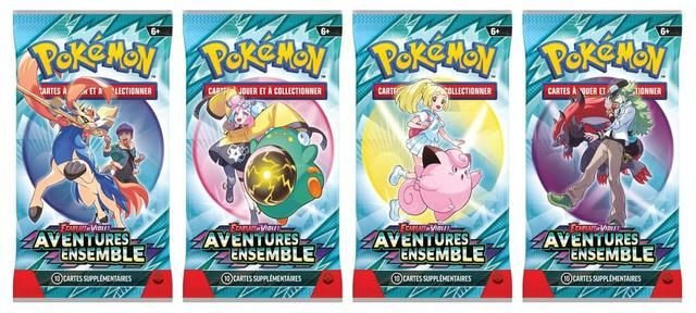 Pokemon - Écarlate &amp; Violet # Sv9 - Aventures Ensemble - Paquet Booster (french) (p10/b36) ***limit Of 6 Booster Displays Per Customer