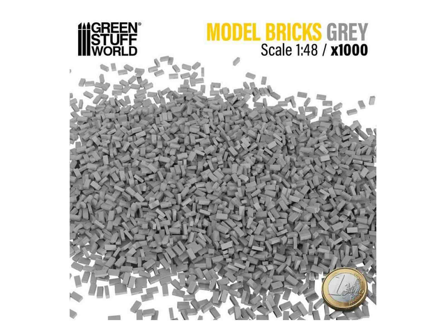 1000 briques grises 1/48 GSW 9205