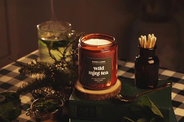 Blend and burn Wild mint