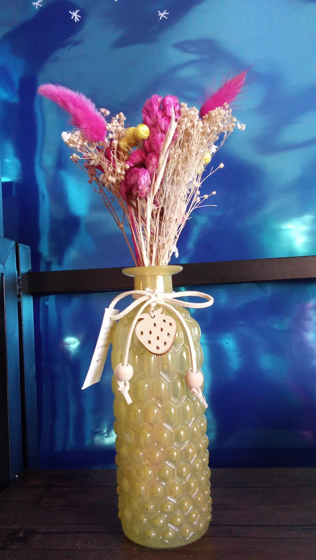 Vase fleurs seche
