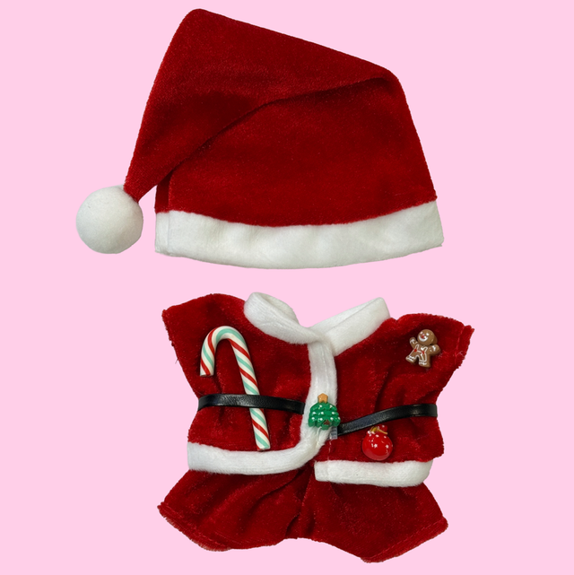 17cm Doll Costume (Santa Claus)