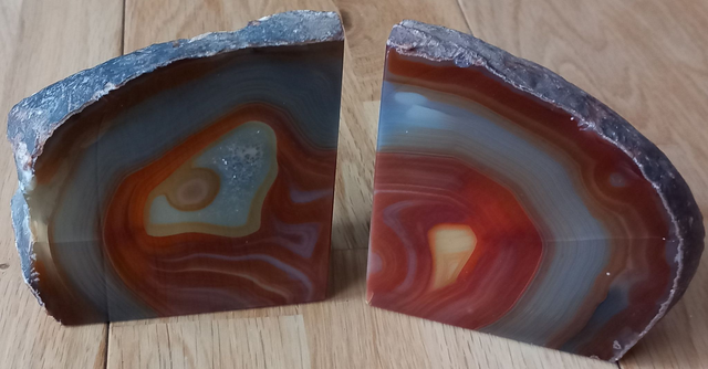 Carnelian Bookend from Madagascar