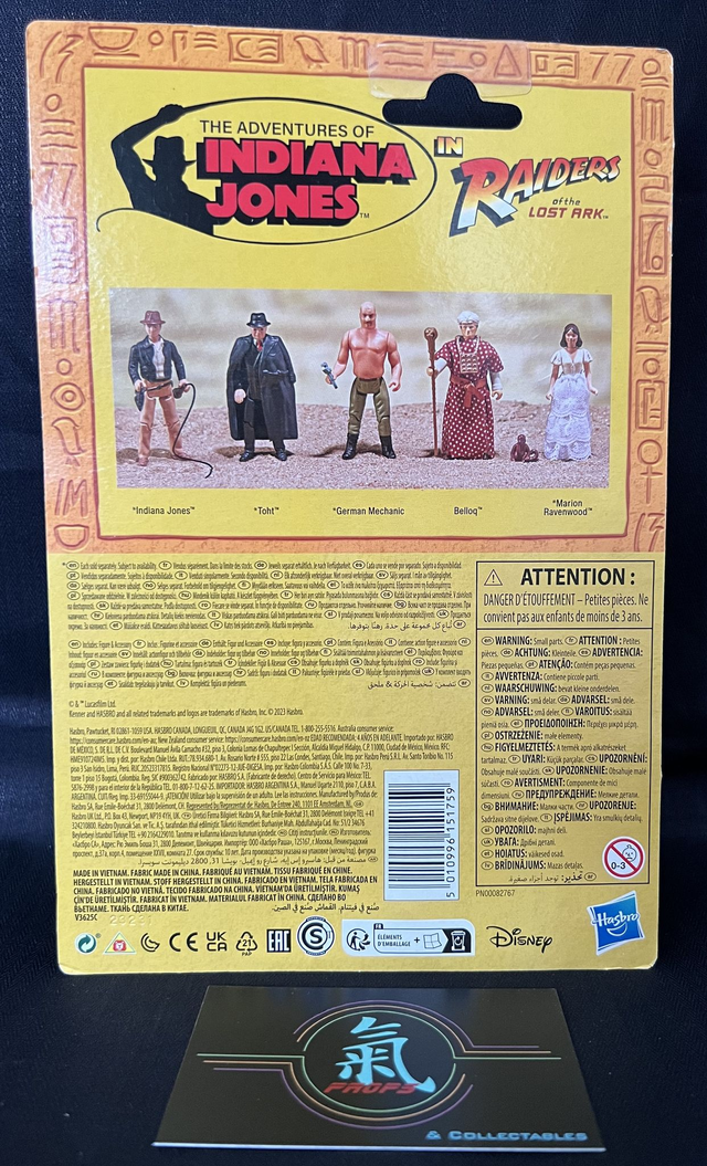 Indiana Jones In search of the lost ark Belloq figure 9,5cm by Hasbro 2023 * NEW *
