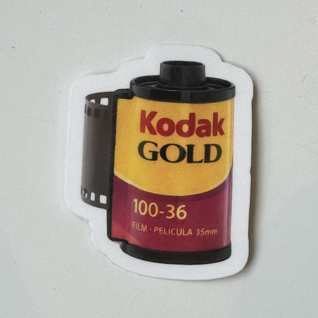 Kodak Gold -Sticker