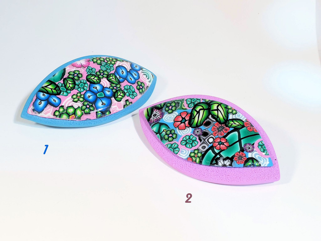 Barrettes à fleurettes