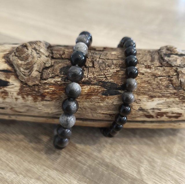 Obsidienne argentée