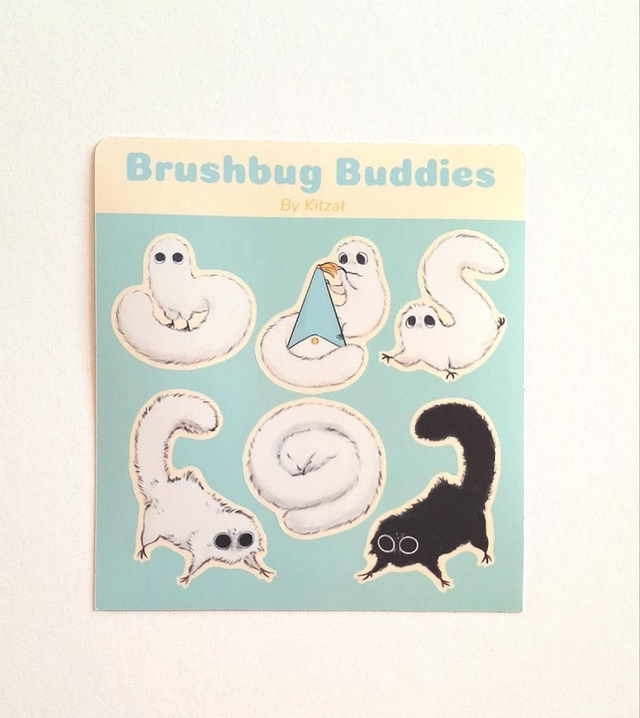 Mini Stickersheet: Brushbug Buddies