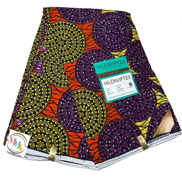 Wax Oubangora Polycoton 5m40