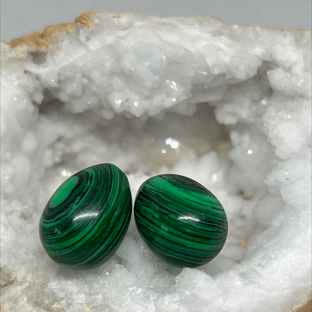 oeuf en malachite 