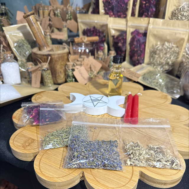 Una’s self love anointing candle spell kit