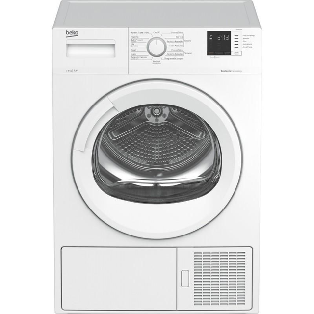 Beko DRX823W Tumble Dryer Freestanding Front-load 8 Kg A++ White