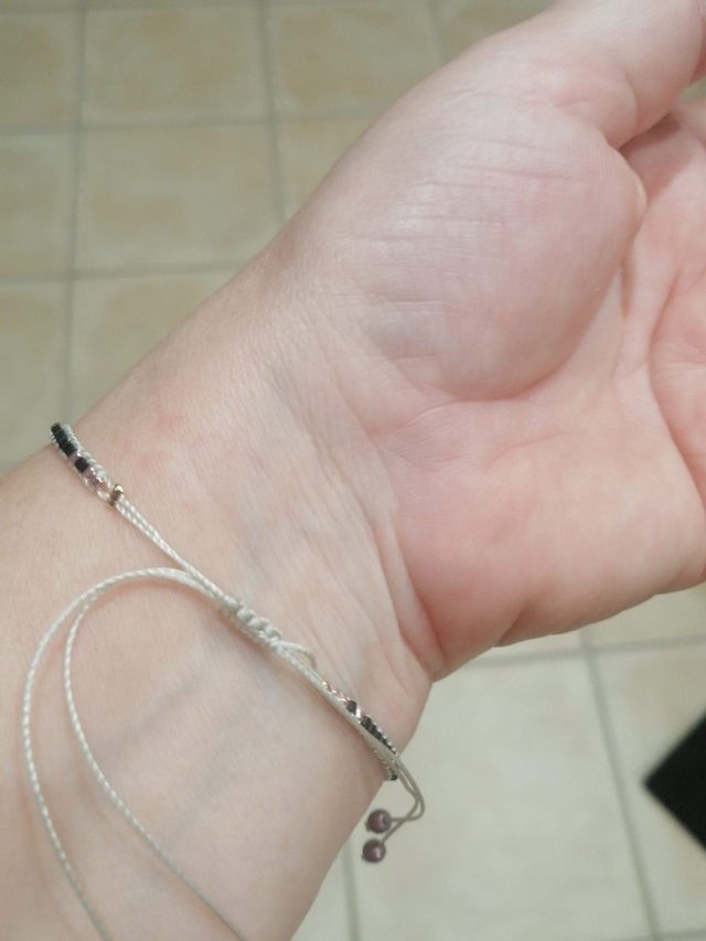 Bracelet fin en perles Miyuki Délica