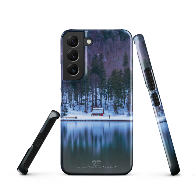  Cover Samsung® sottile Laghi di Fusine winter 