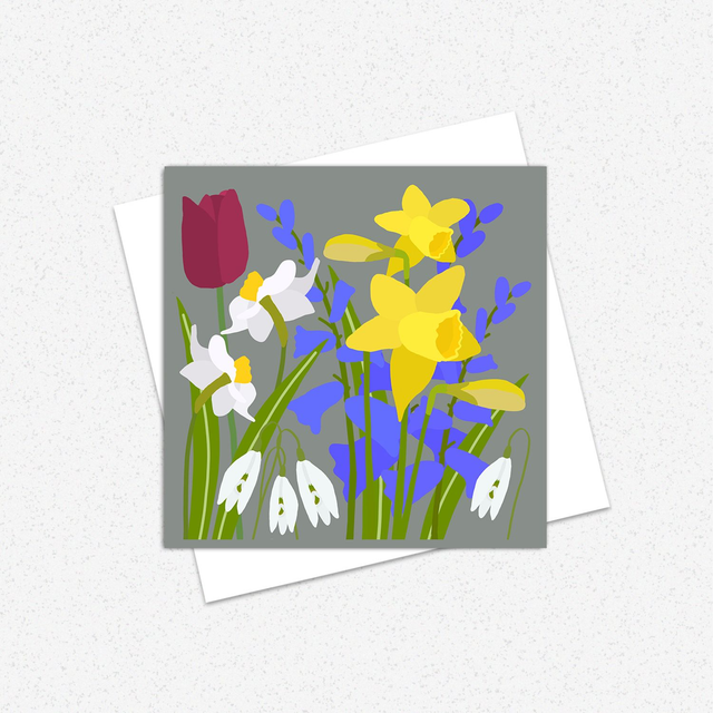 Spring Florals Greeting Card
