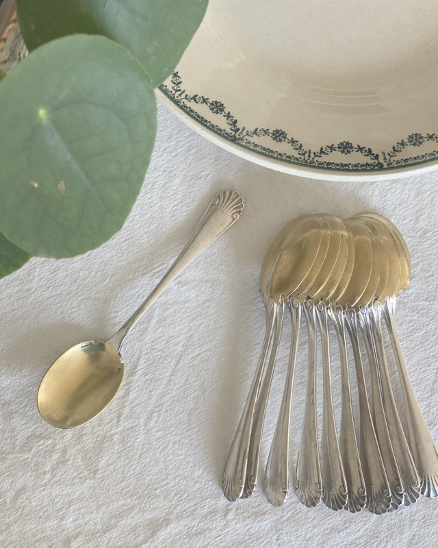 Cuillères à sorbet Christofle (x11)