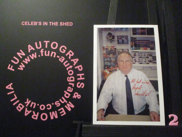 Rupert Vansittart Authentic Autographed 6x4 Our Facing Black White Photograph (2)